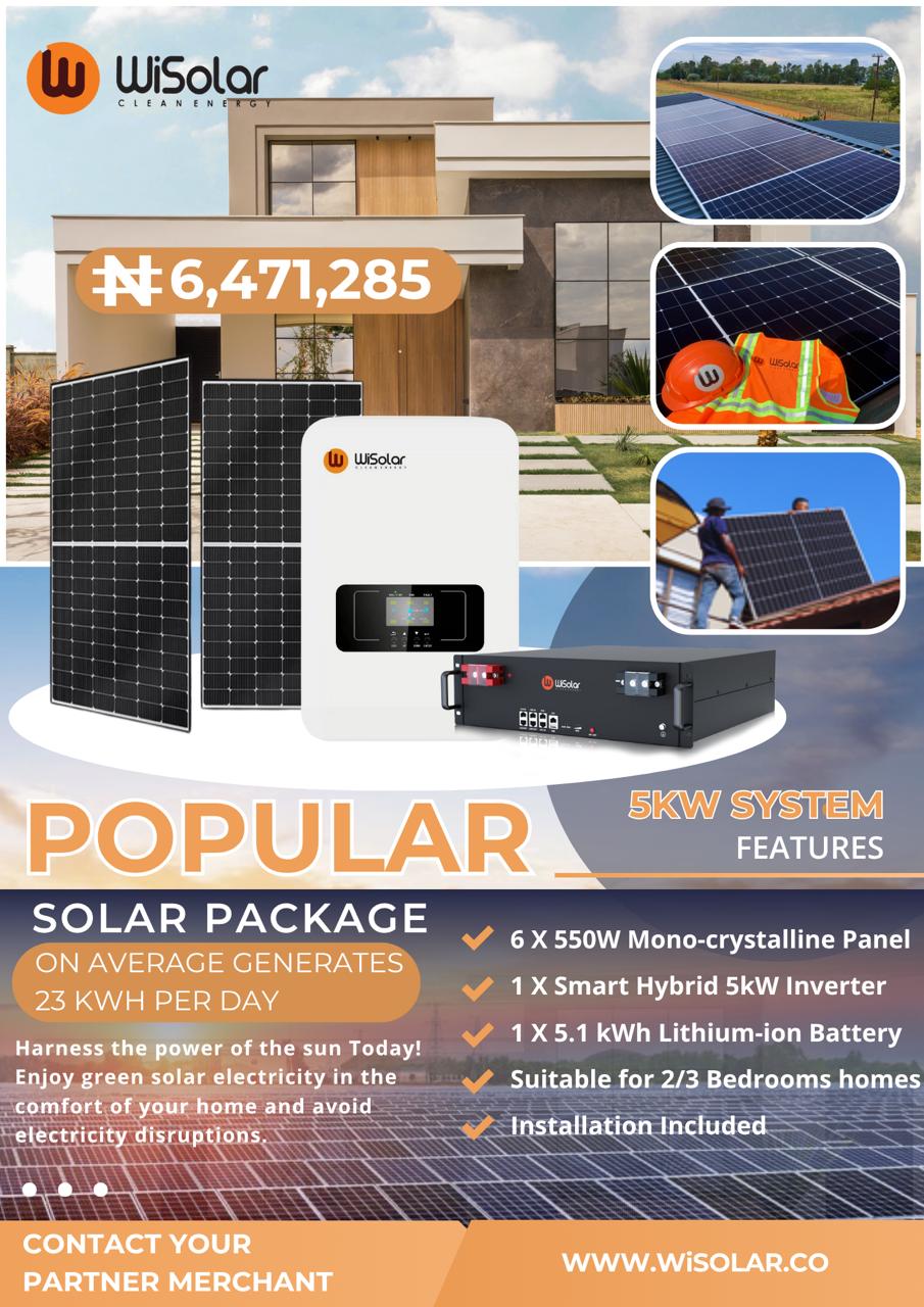 Wisesolar Solar Packages - WiSolar